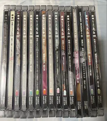 은혼 특전 DISC 파우치 4종 본편 DVD 없음