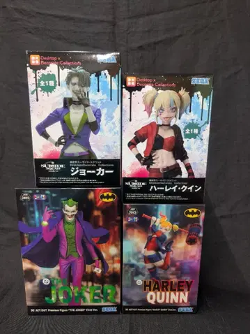 배트맨 DC ACT/CUT 조커 & 할리 퀸 전 4점 SET