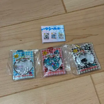 산리오 미니 플레이크 씰 풍 참 한교동 시나모롤 바츠마루