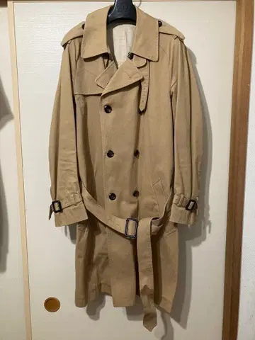 어태치먼트 빈티지 치노 트렌치코트 1