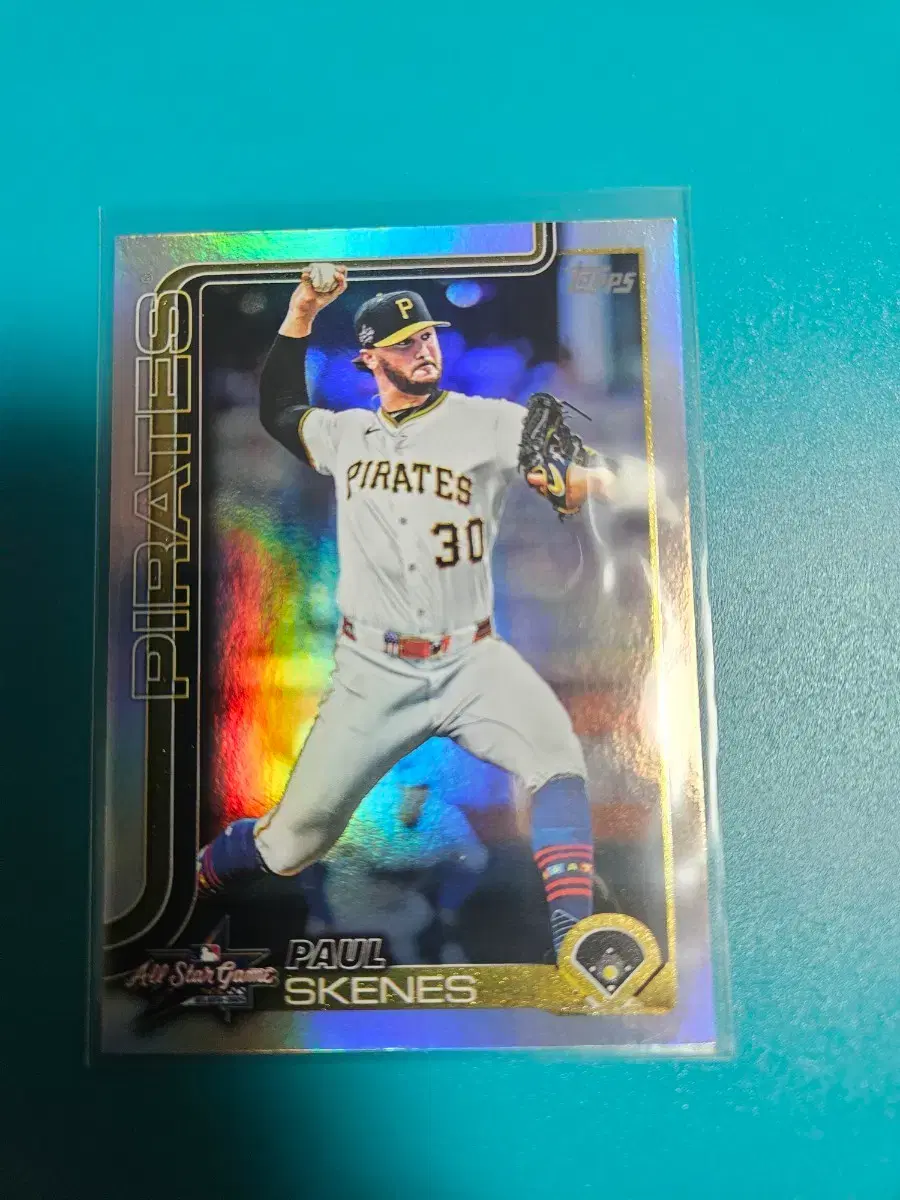 폴 스킨스 2025 Topps Foil 카드