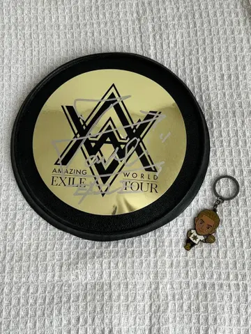 사토 타이기 친필 사인 프리스비