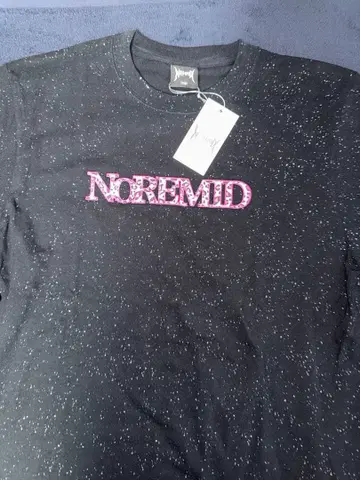[미출시] NOREMID 블랙 T셔츠 L사이즈