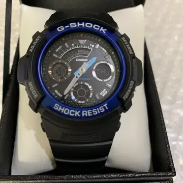 카시오 G-SHOCK 4778 블루 블랙 아날로그 & 디지털