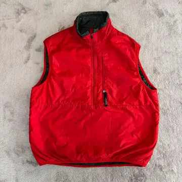 새상품급 파타고니아 퍼프볼 베스트 레드 M 퍼프볼