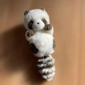 빈티지 너구리 봉제 인형 본체 조이풀 메이트