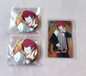 꿈색 캐스트 슈도 타케시 드림 페스티벌 캔뱃지 & 홀로 카세트