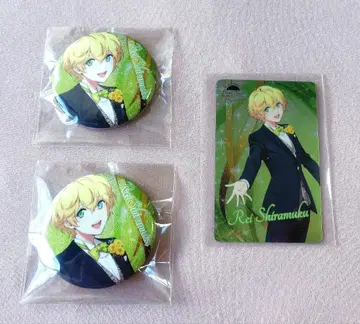 유메이로 캐스트 시라쿠라 레이 드림 페스티벌 캔뱃지 & 홀로 카세트