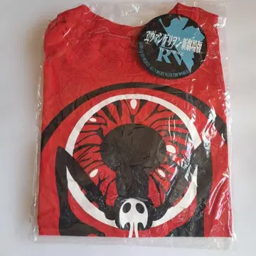 에반게리온 신극장판 티셔츠 남성 프리 사이즈 레드