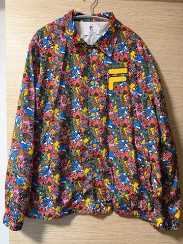 FILA 컬러풀 아우터 셔츠 팬츠 셋업