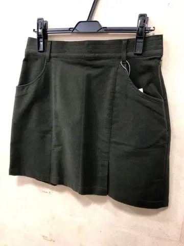 맨싱웨어 여성 골프 스커트 다크 그린 L