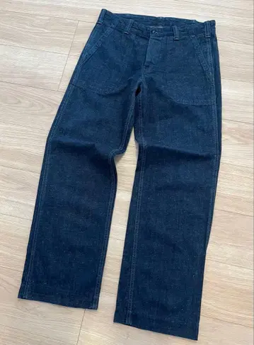 OMNIGOD OMNIGOD US NAVY 베이커 데님 팬츠 4