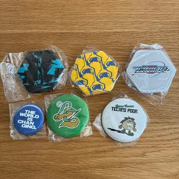 [새상품] 계속 한밤중이면 좋을 텐데 가챠 캔뱃지 세트