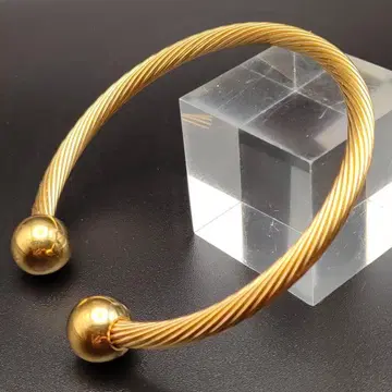 빈티지 팔찌 ~금선이 그리는 우아한 나선형~