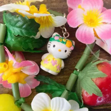 레어 초레어 2001 트로피컬 버전 헬로키티 후르츠 홀더