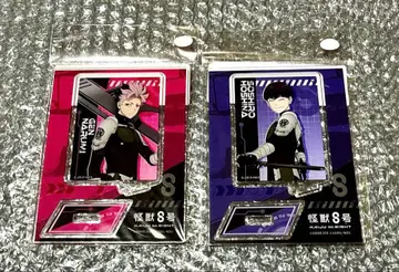 미개봉 괴수8호 아크릴 스탠드 크랙스 나루미 호시나 세트