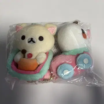 장면 봉제 인형 코리락쿠마의 딸기 없는 하루 리락쿠마