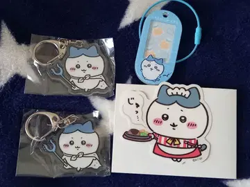 치이카와 (먼작귀) 아크릴 네임택 아크릴 키링 스티커 하치와레