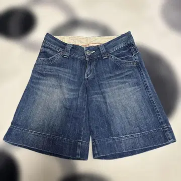 리바이스 다크 블루 데님 버뮤다 팬츠