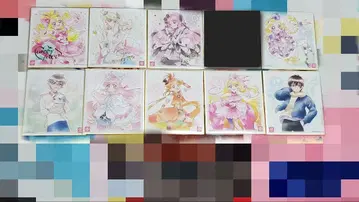 프리큐어 색지 art7 세트