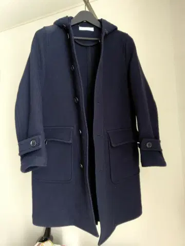 UNIVERSAL PRODUCTS 울 코트 네이비 M 사이즈