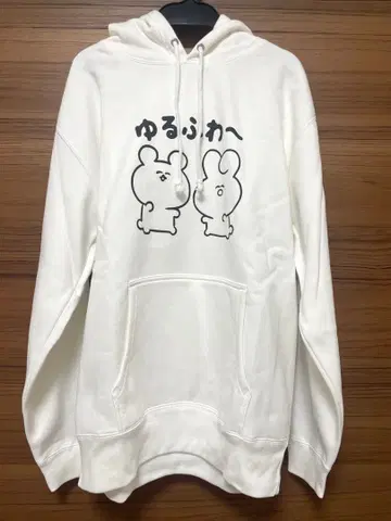 P마루님 소프트 내추럴 후드티 화이트 L