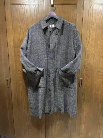Pilgrim Surf Supply 울 린넨 트위드 코트