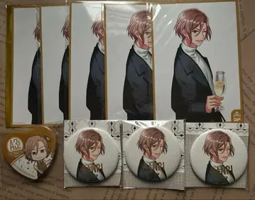 A3! 에이스리 셋츠 반리 캐니메 애니메이트 카페 한정판 캔뱃지