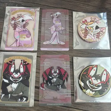 Hazbin Hotel 하즈빈 호텔 애니메이트 일본풍 6종 세트