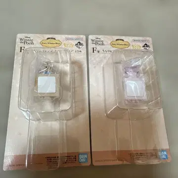 곰돌이 푸 제일복권 챠라링 프렌즈 미니 피규어 2체 세트