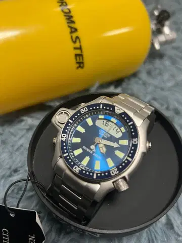 CITIZEN PROMASTER AQUALAND 손목시계 쿼츠