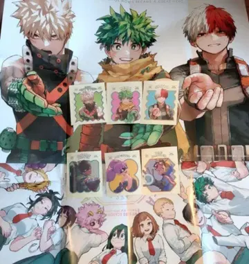 나의 히어로 아카데미아 비질란테 부록 포스터 스티커