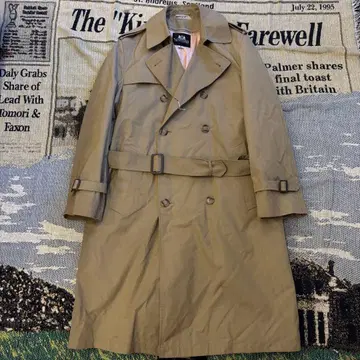 80s 90s STAFFORD 트렌치코트 보아 라이너 Vintage