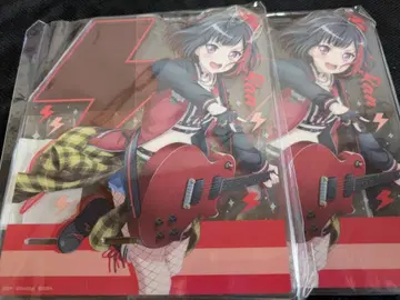 2개 세트 뱅드림 아크릴 스탠드 아크릴 모바일 스탠드 미타케 란