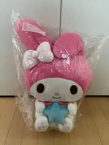 산리오 캐릭터 대상 당첨 복권 마이멜로디 봉제 인형