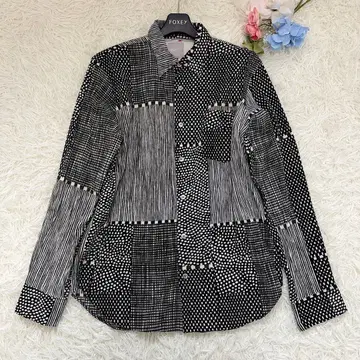 sousou 소우소우 교토 경형우염 셔츠 사카오직물 모노톤 일본제