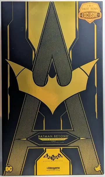 핫토이 비디오게임 마스터피스 배트맨 비욘드 블랙&골드 버전 VGM64