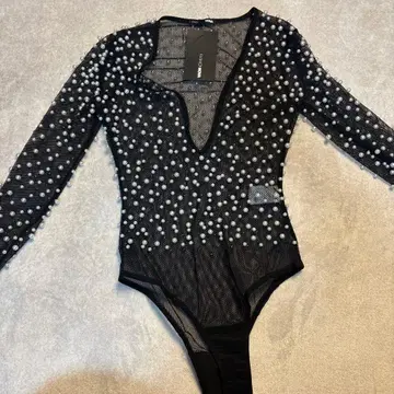 패션 노바 마이 펄 바디수트 XS