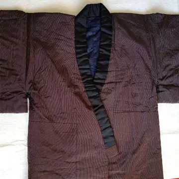 쇼와 탄젠도테라 기모노 방한복 핸드메이드 롱 기장