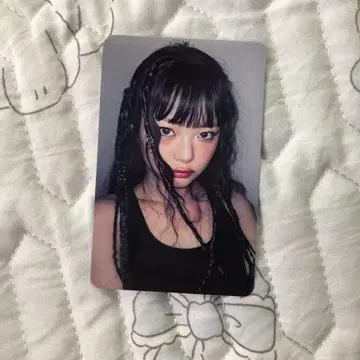 NewJeans SBS 가요제 한정판 사전녹화 하니 트레이딩 카드