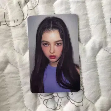 NewJeans SBS 가요대전 한정판 사전녹화 다니엘 트레이딩 카드