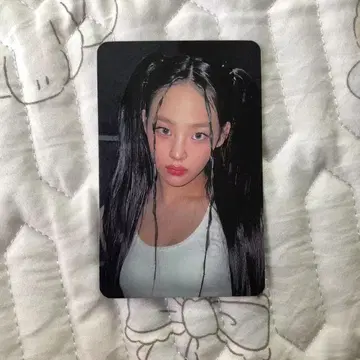 NewJeans SBS 가요제 한정판 사전 녹화 민지 트레이딩 카드