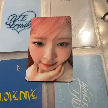 IVE 레이 트레이딩 카드 withmuu 럭키 드로우 I'VE IVE