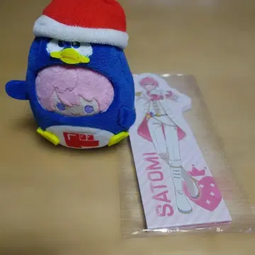 스토푸리 사토미 메모장&돈펜 봉제 인형 사토미Br 2세트