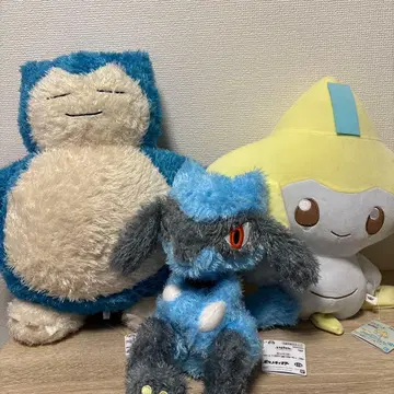 포켓몬 편안한 타임 카비곤 리오르 포케피스 지라치 봉제 인형