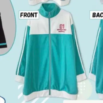 하츠네 미쿠 시나모롤 시나몬 블루종 트랙 자켓 아베일 M