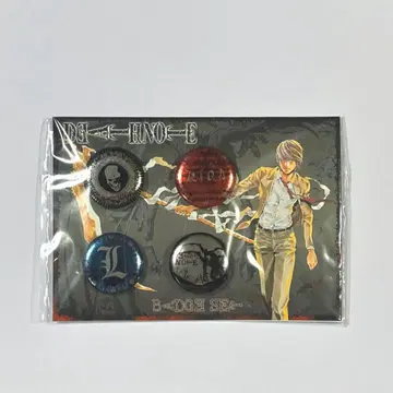 DEATHNOTE 캔뱃지 캔뱃지 세트 극장 상품 미사용 미개봉