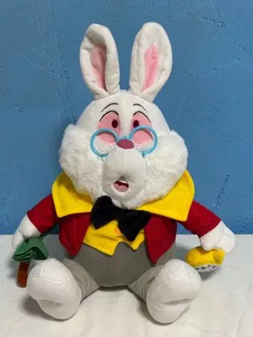 최종 가격 인하 이상한 나라의 앨리스 시계 토끼 봉제 인형 70주년