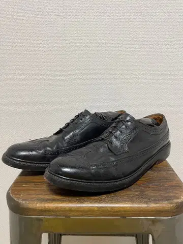 70s FLORSHEIM 윙팁 가죽 신발 플로샤임