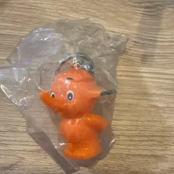 사토짱 오렌지 컬러 캐릭터 키링